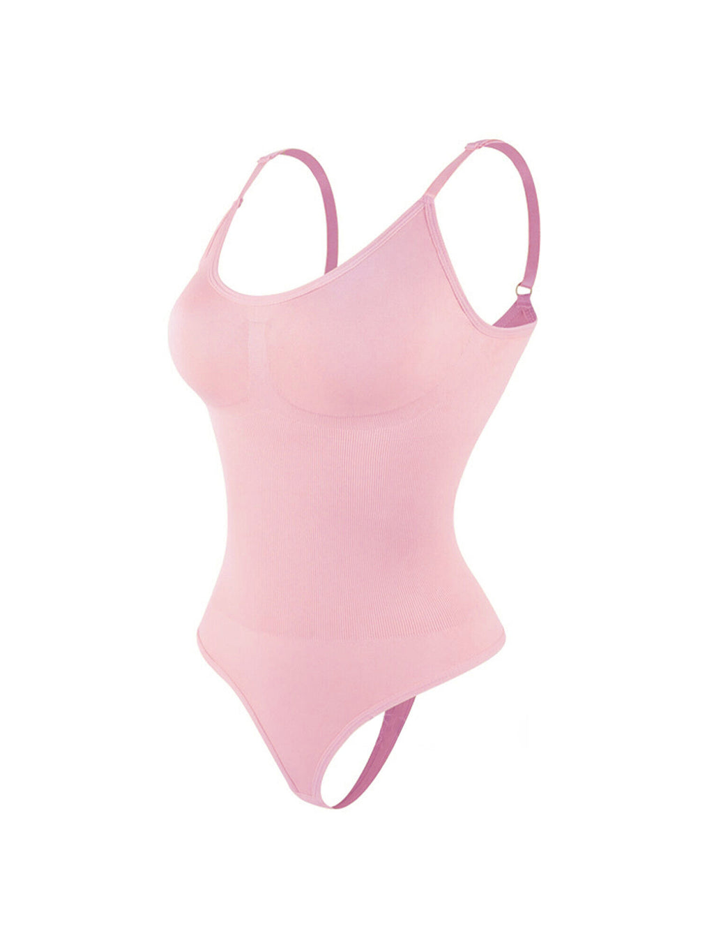 Body moldeador sin costuras de espalda descubierta y ajustable