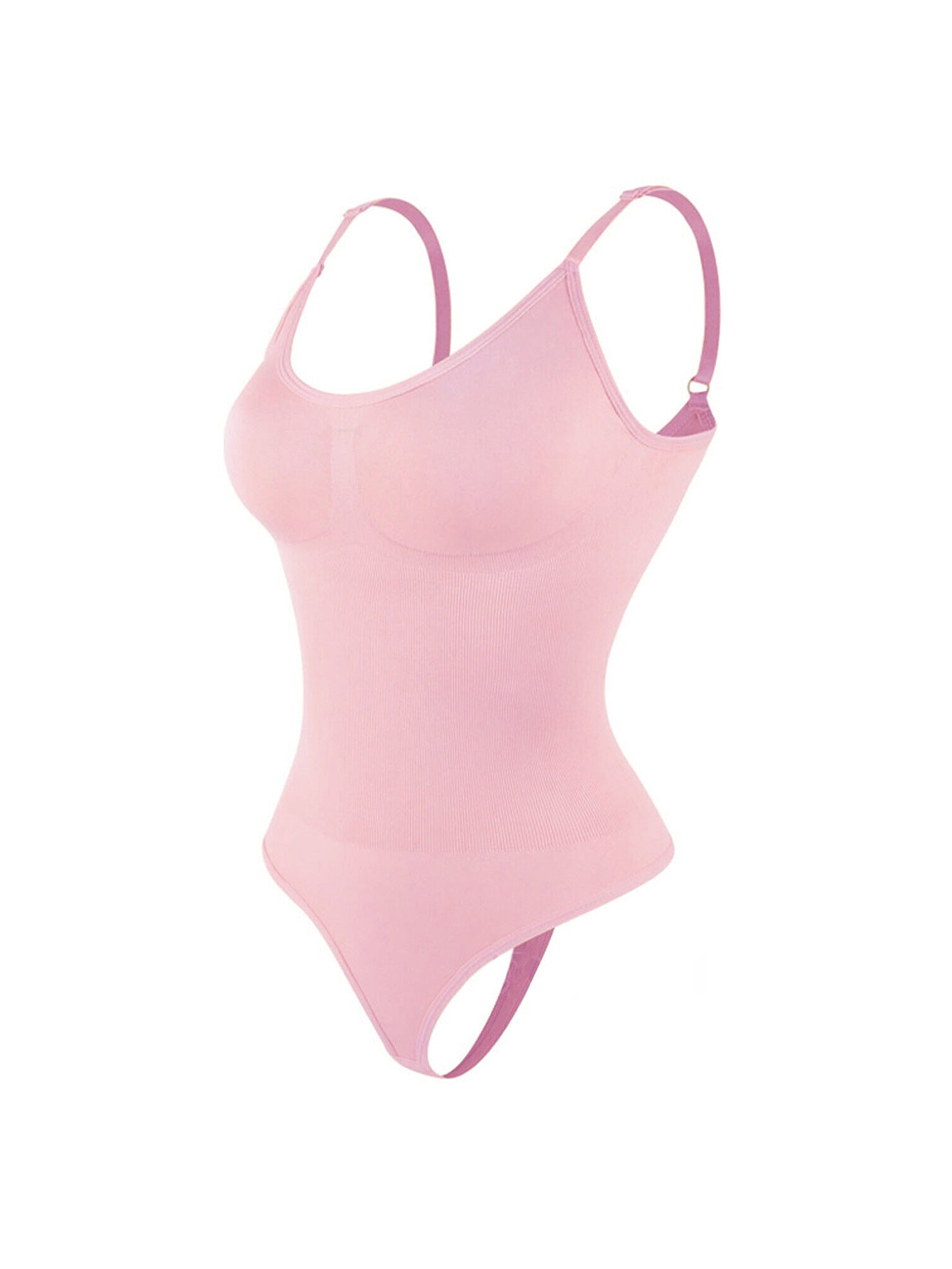Body moldeador sin costuras de espalda descubierta y ajustable